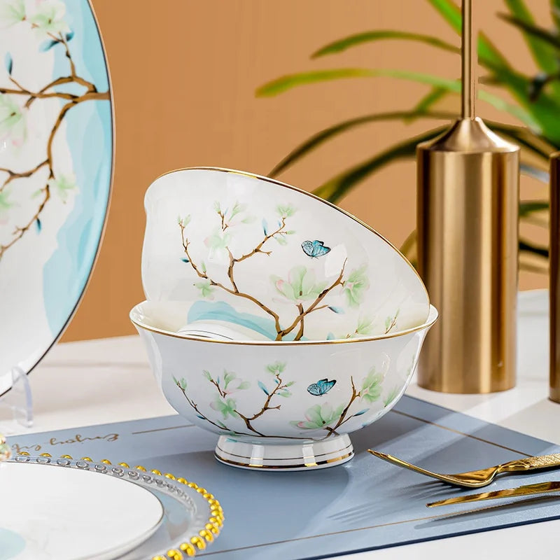 Regency Garden Fine Bone China Dinnerware Collection