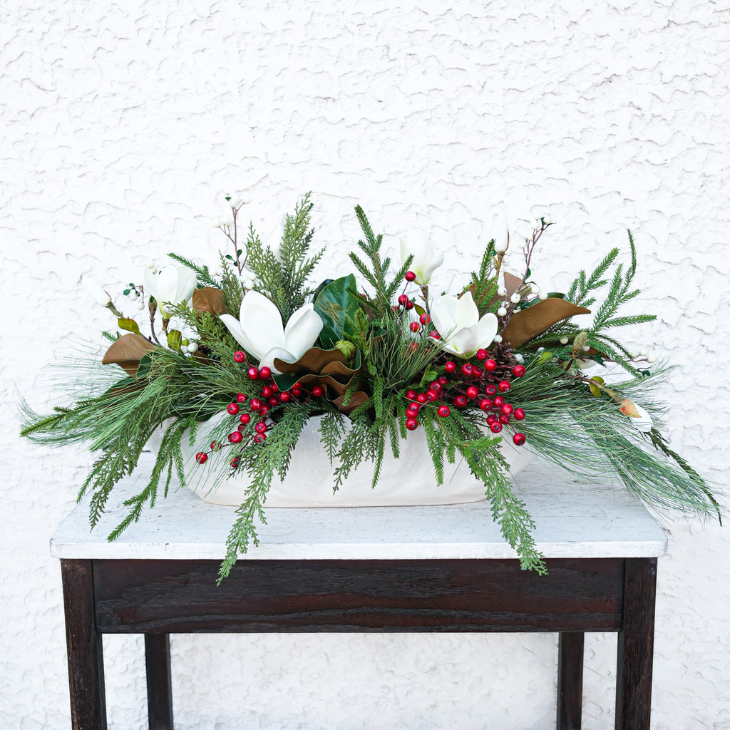 Sea Pines Holiday Centerpiece Drop In