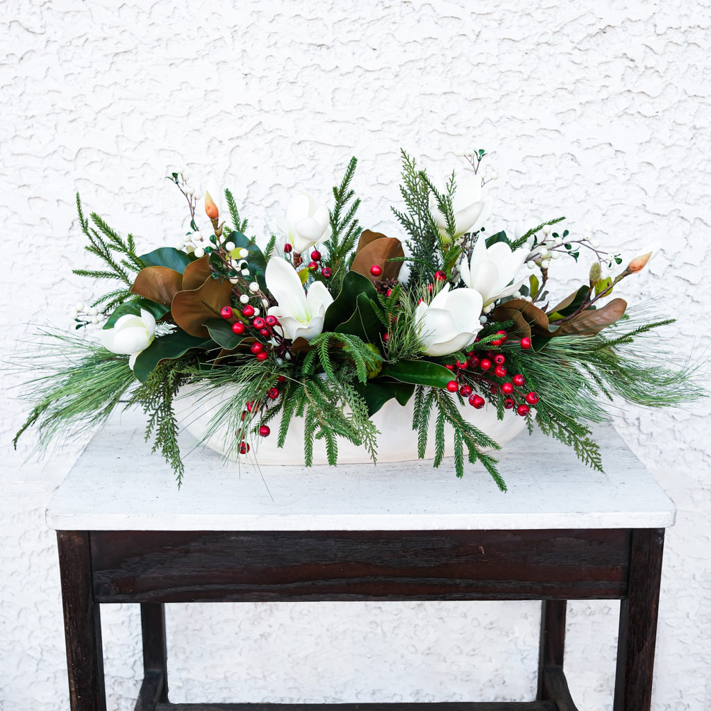 Sea Pines Holiday Centerpiece Drop In
