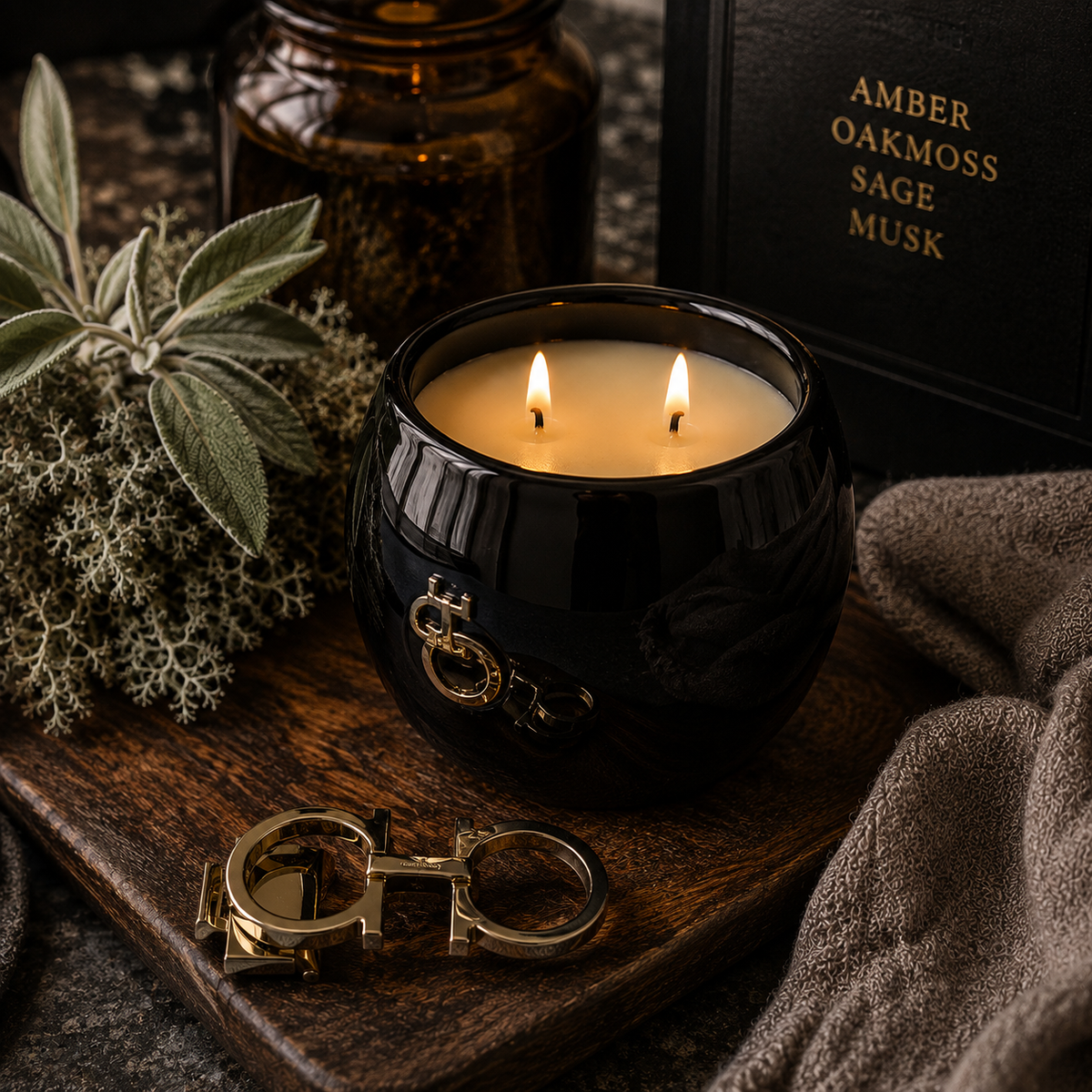 His Scent Masculine Scented Candle