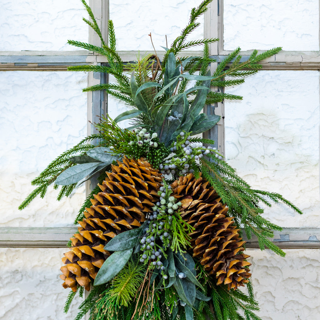 Faux Real Evergreen Down Drop