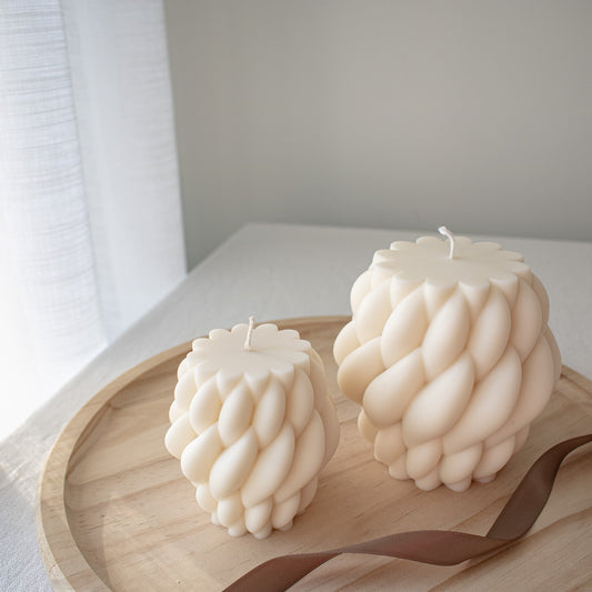 Knotted Candle Set
