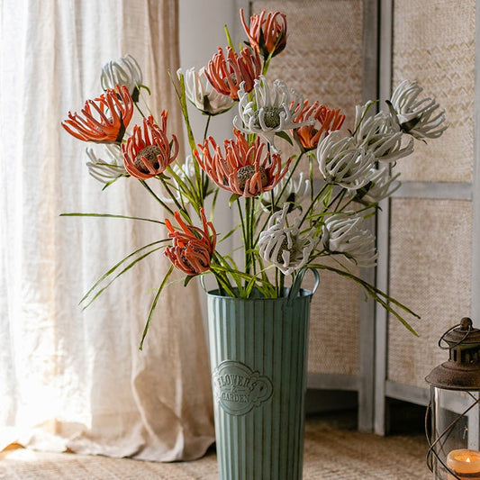 Tige de tournesol décorative en faux soie, hauteur 99 cm