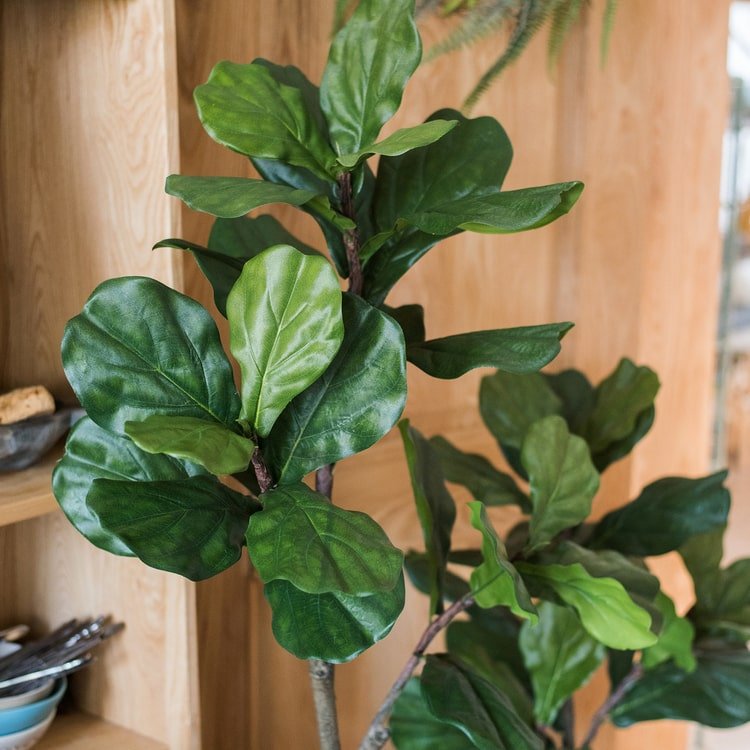Artificial Tree Fiddle Leaf Tree In Pot