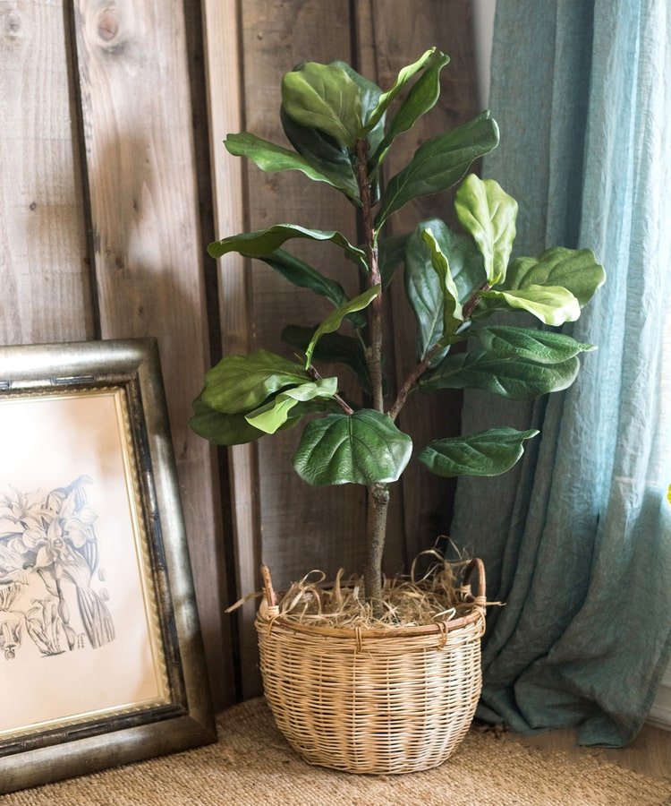 Artificial Tree Fiddle Leaf Tree In Pot