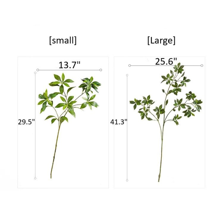 Tige de branche de piéris artificielle