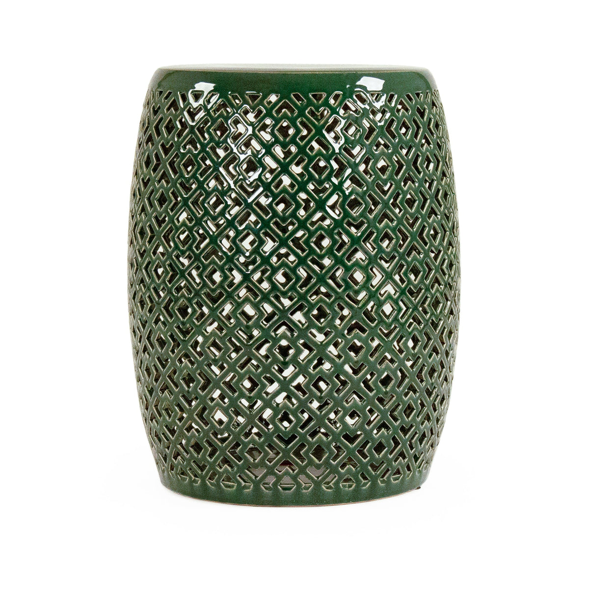 Lorin Ceramic Garden Stool Teal
