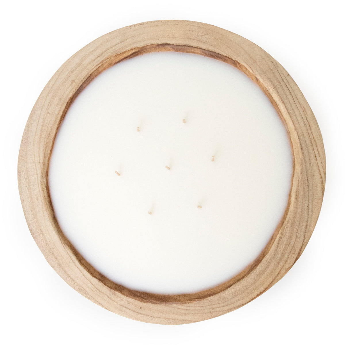 Paulownia Wood Round Candle