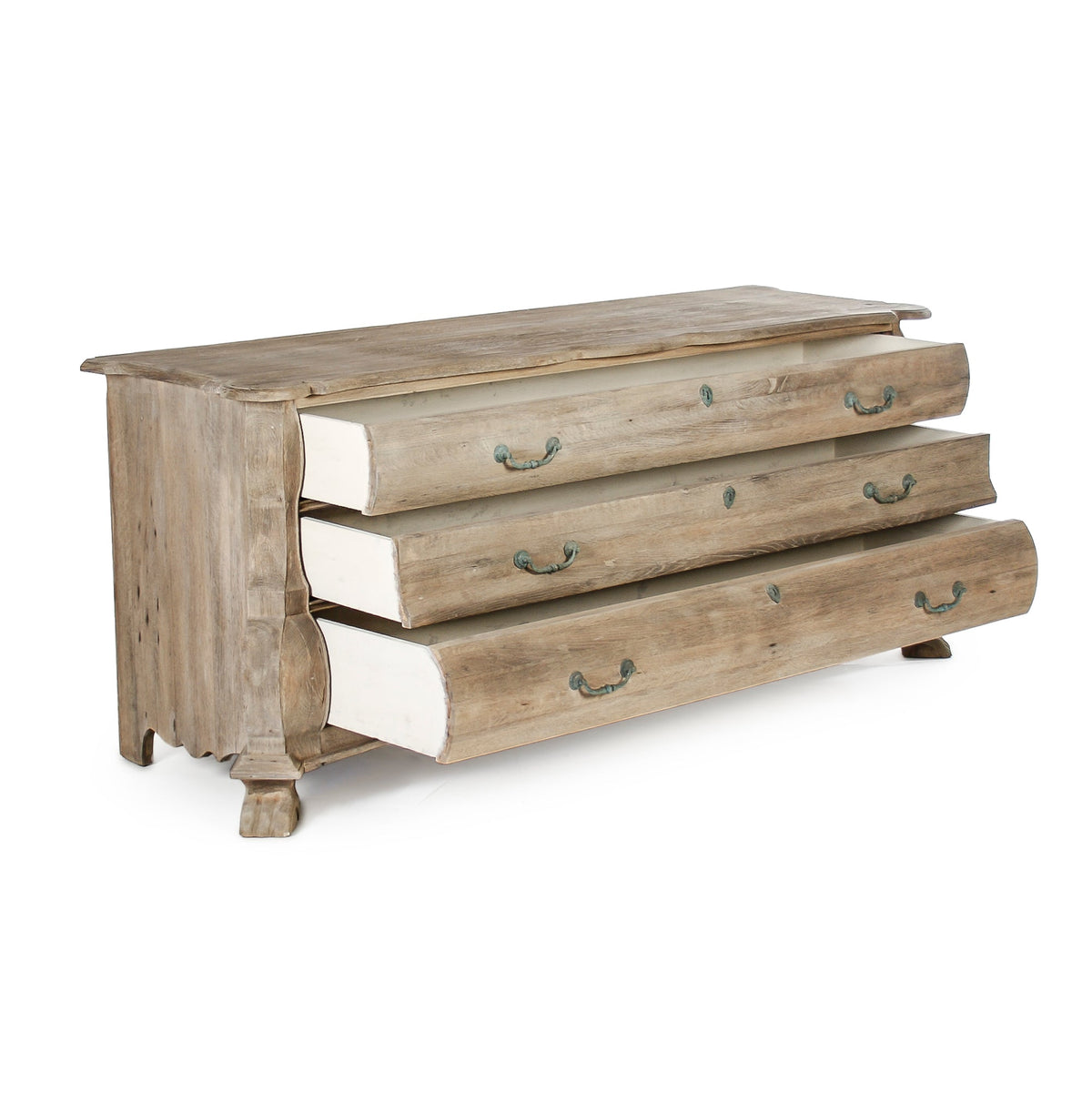 Limoges Beech Elm Plywood Chest