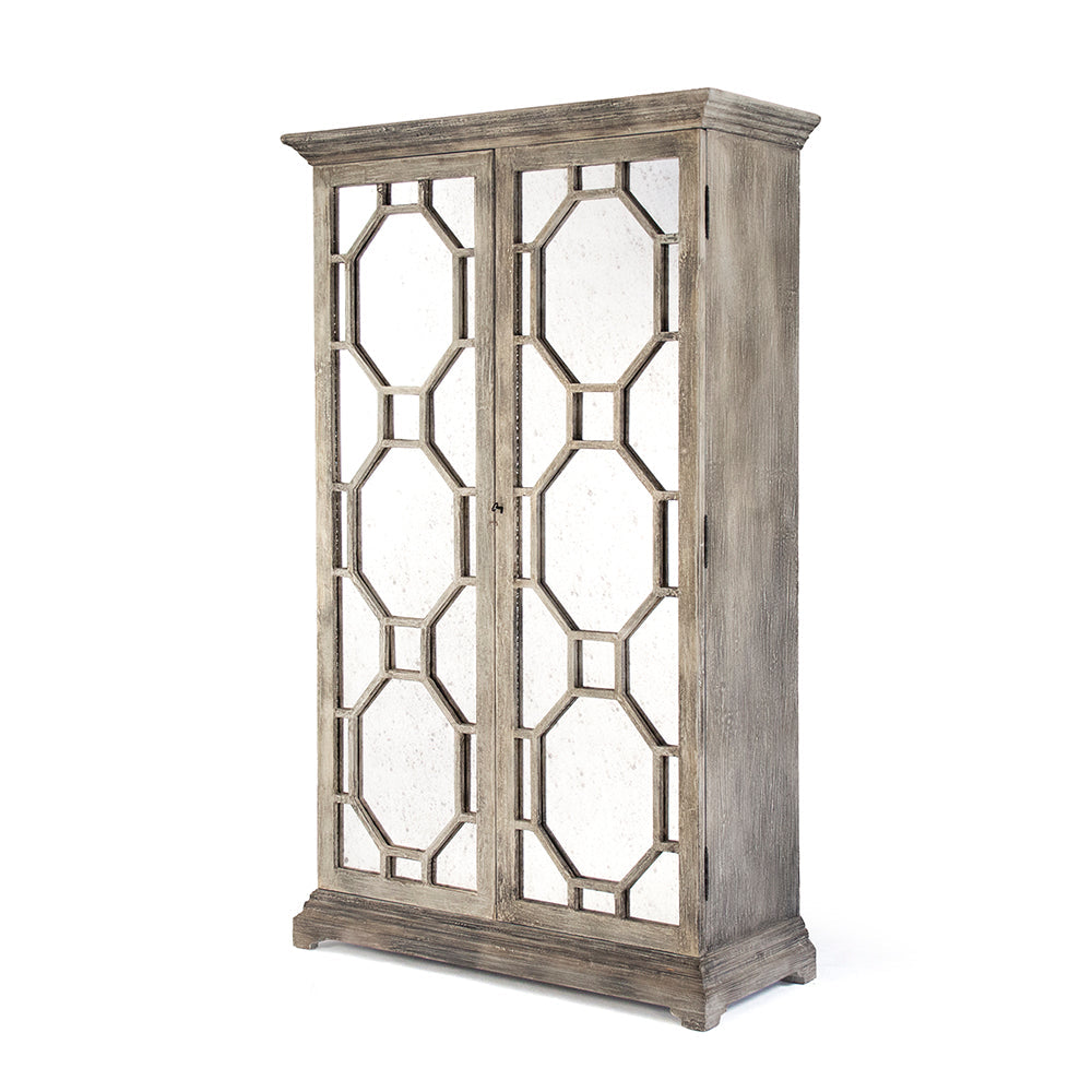 Gerald Pine Plywood Cabinet