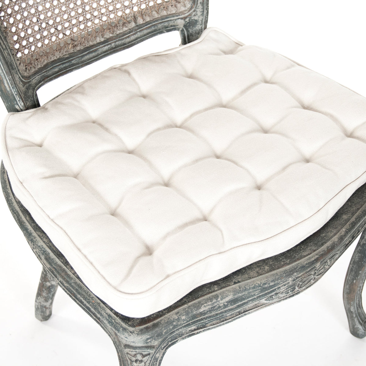 Annette Distressed Blue Side Chair