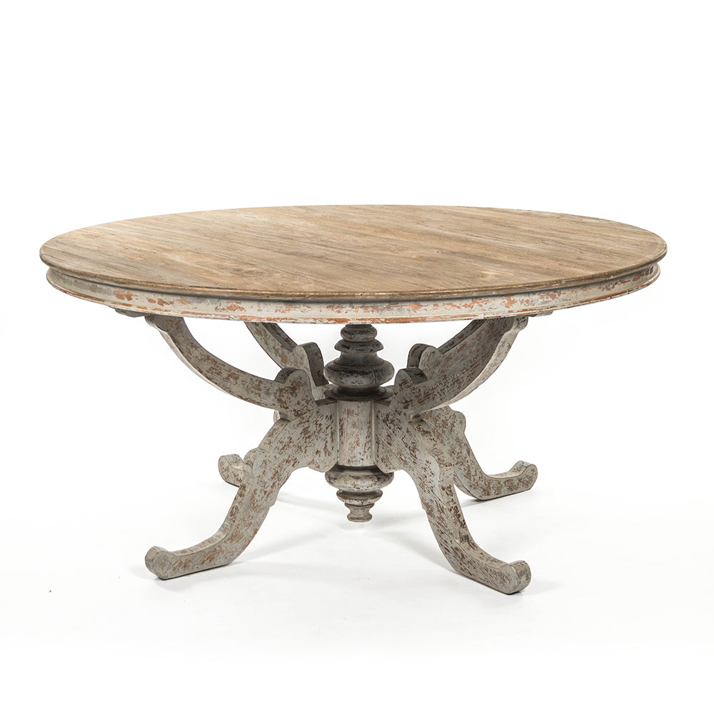 Provence Elm Plywood Dining Table