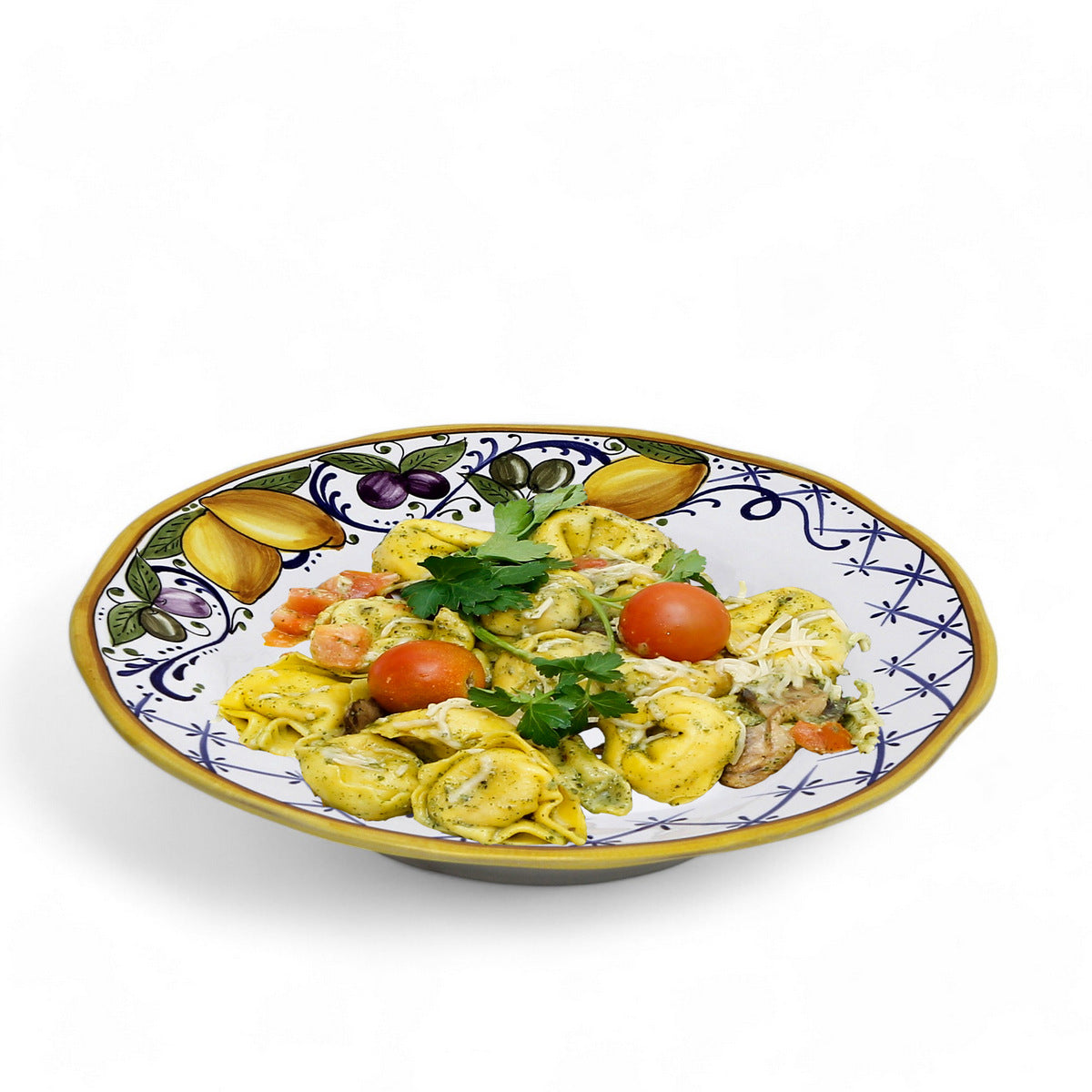 LIMONI POSITANO : Assiette à rebord pour pâtes/soupe