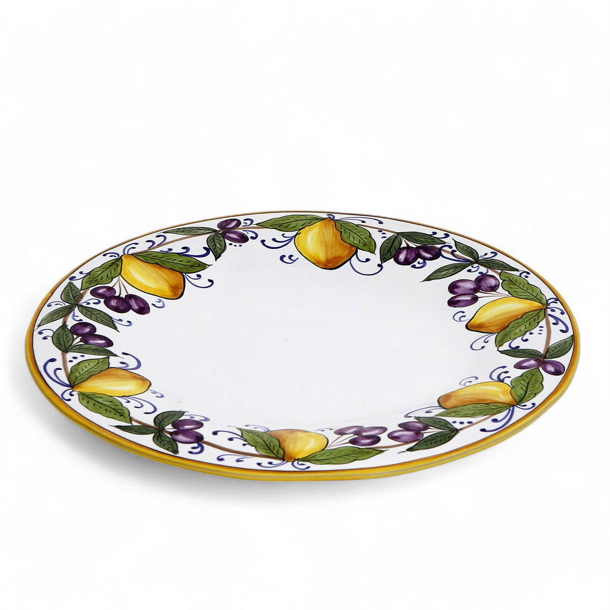 LIMONI POSITANO : Plat de service ovale
