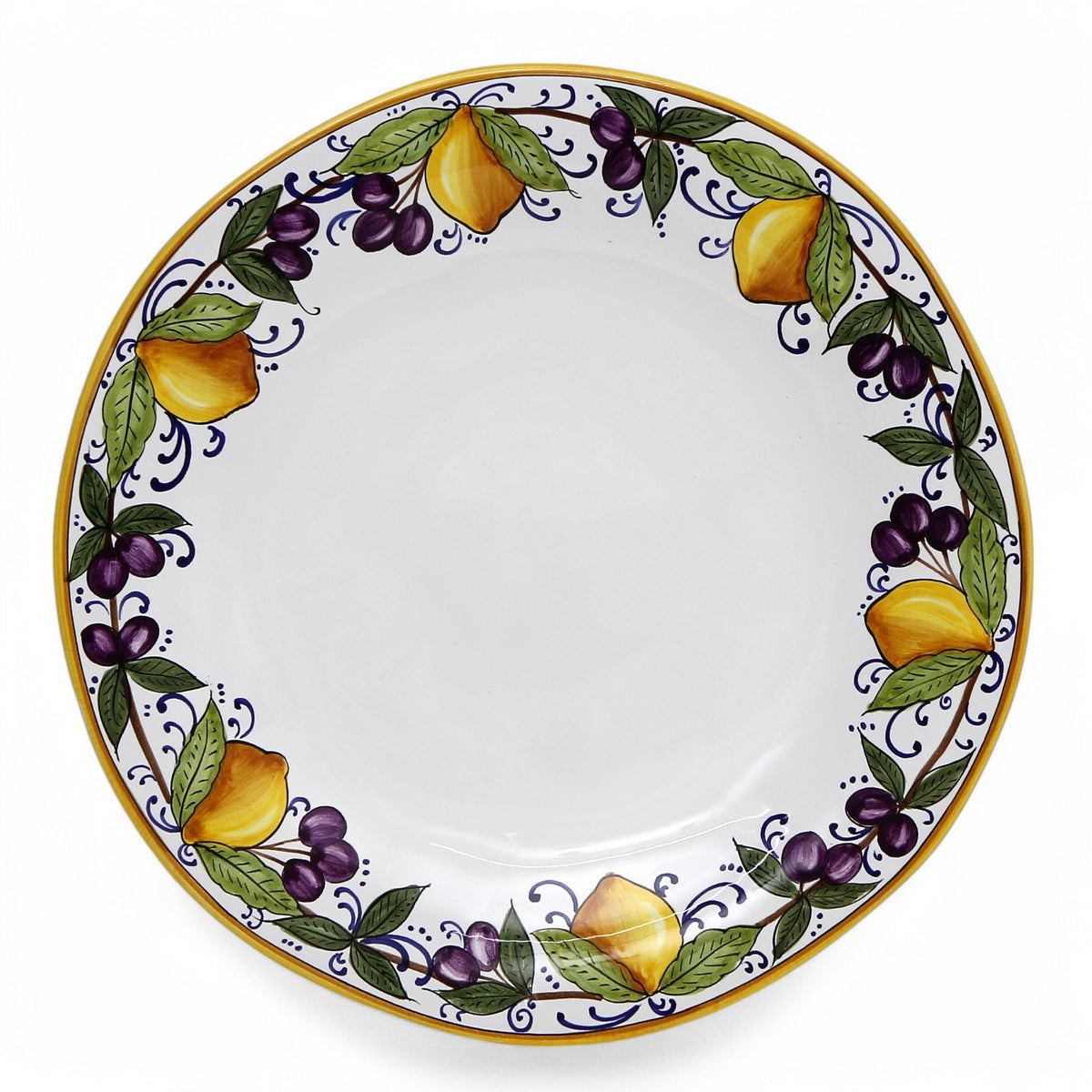 LIMONI POSITANO: Large Round Platter