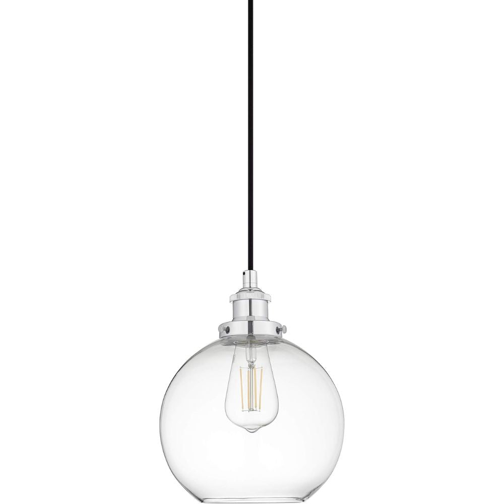 Large Globe Glass Pendant Light
