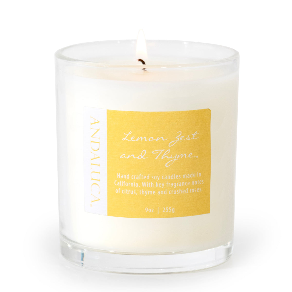 Lemon Zest & Thyme 9oz Candle