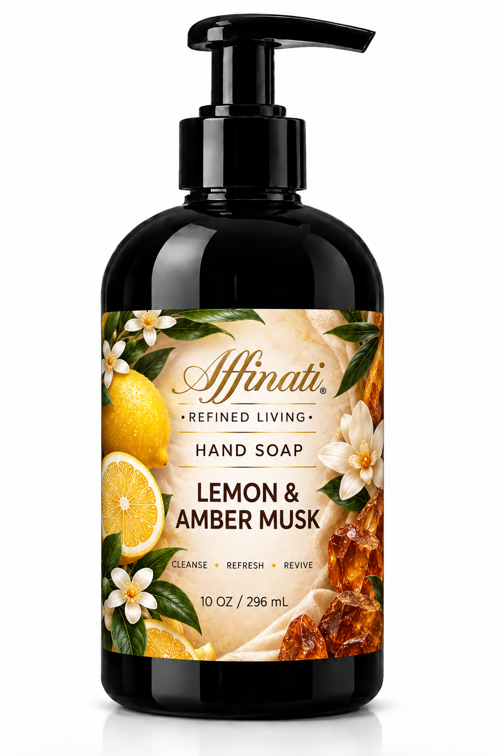 Lemon & Amber Musk Hand Soap