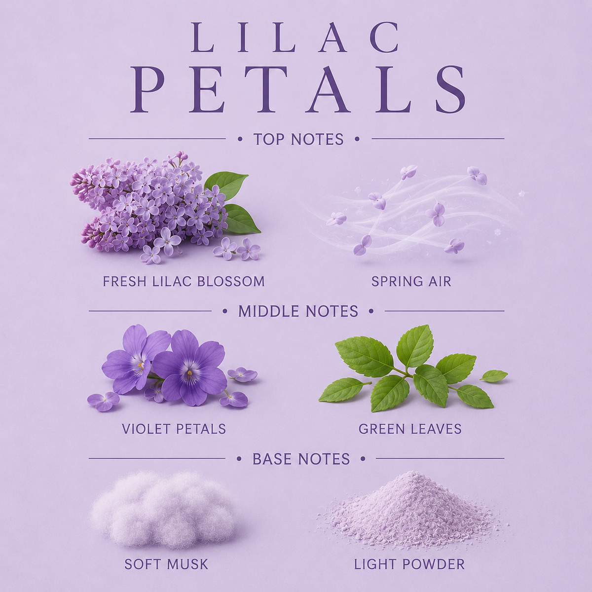 Lilac Petals Hand Soap