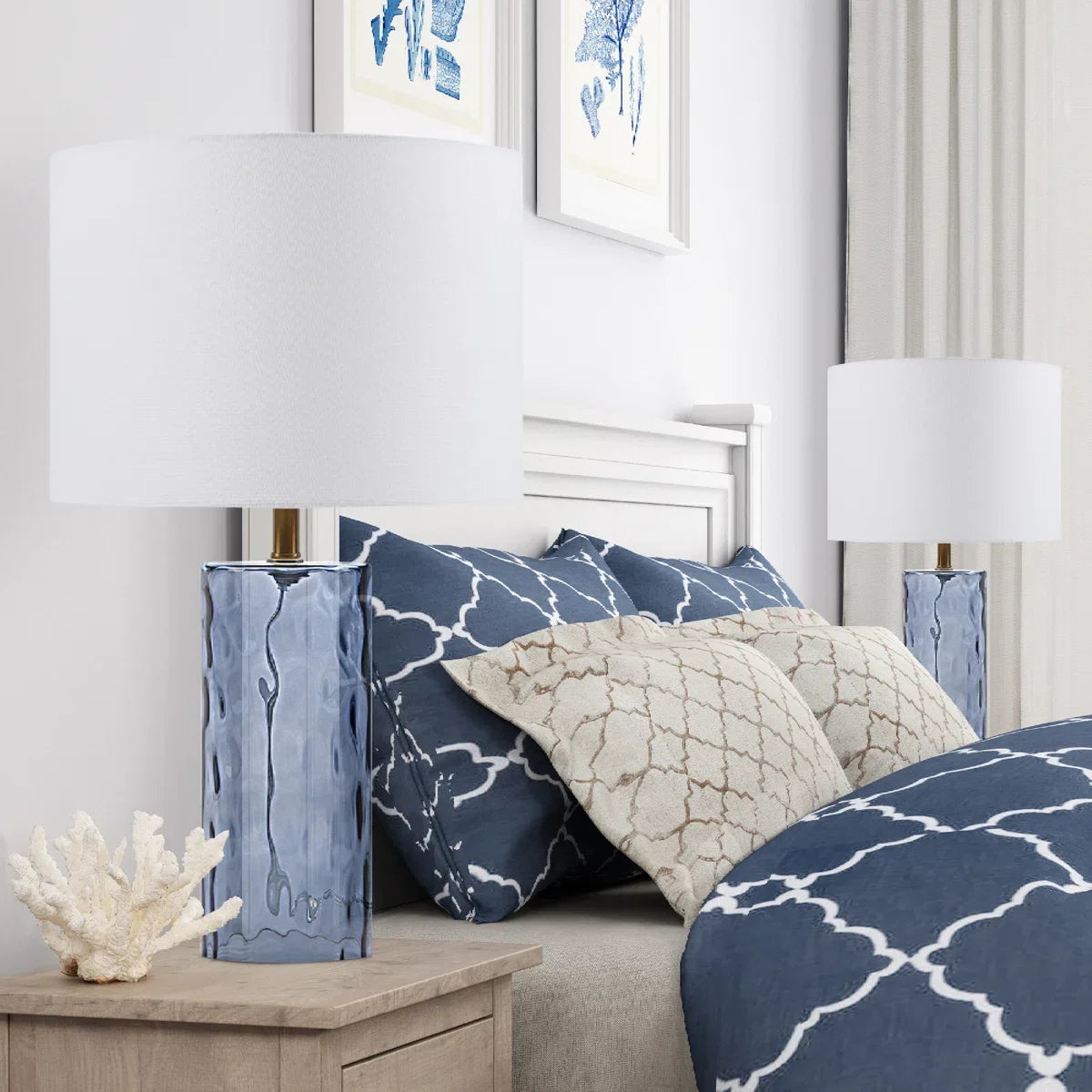 Positano Coast Table Lamp Set – 21.5" (Set of 2)