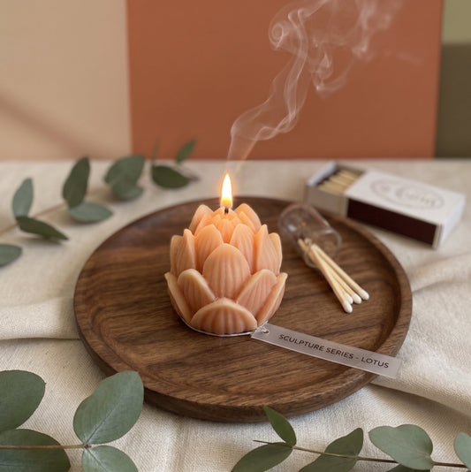 Candela scultura Mini Loto