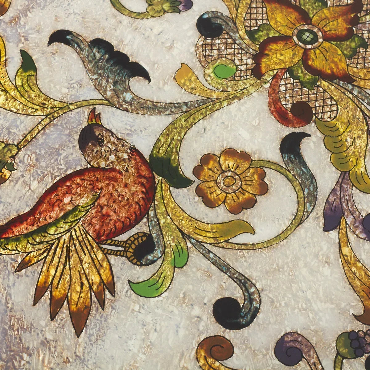 Bellagio Renaissance Bird Inlay Tray