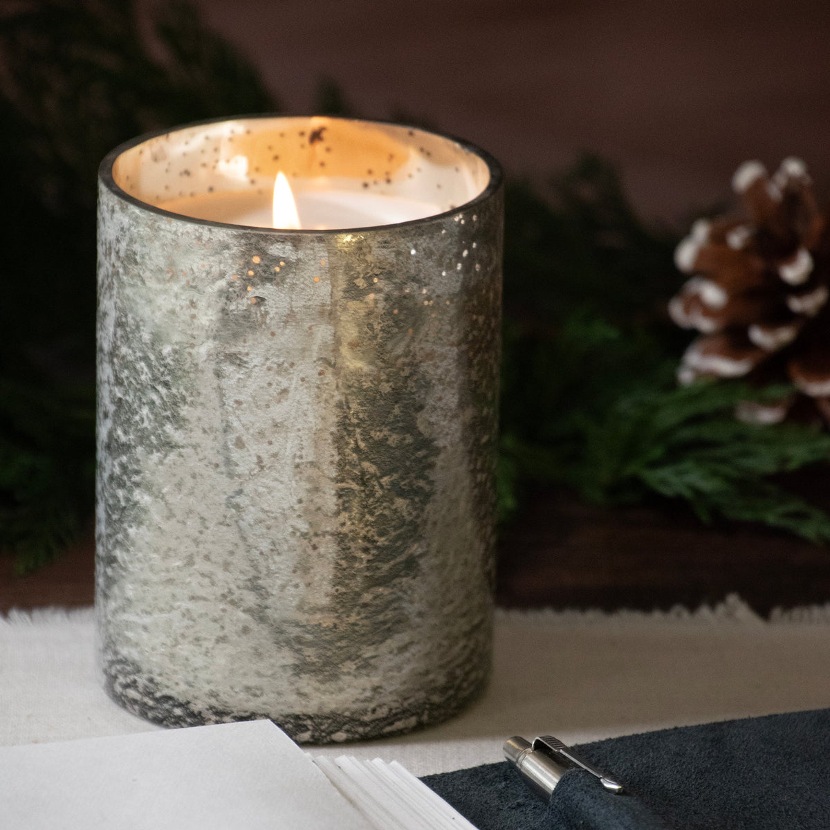 Welcome Home Mercury Candle Cup