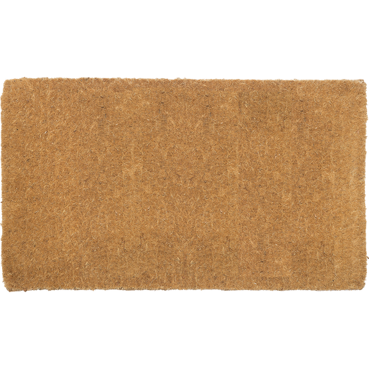 Paillasson minimaliste en fibre de coco naturelle