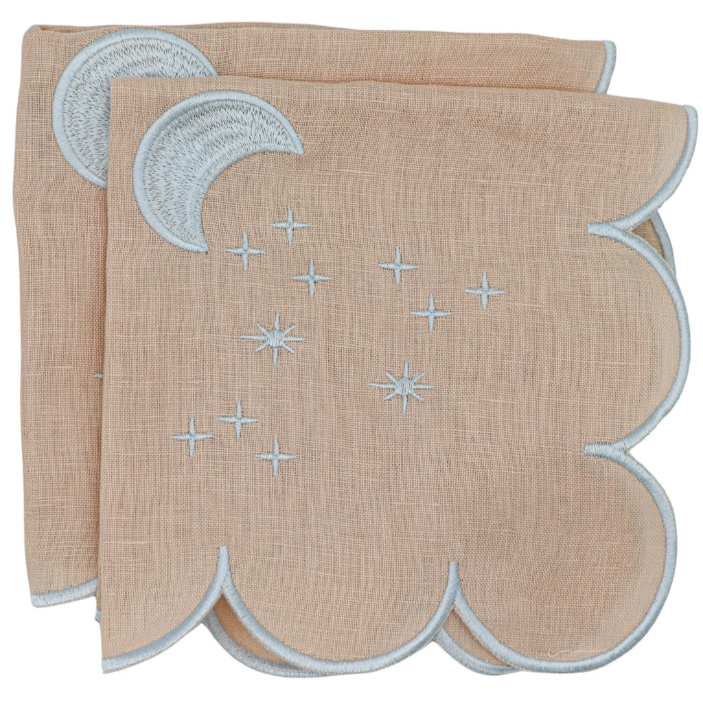 Moonbeam Linen Napkins – Set of 4