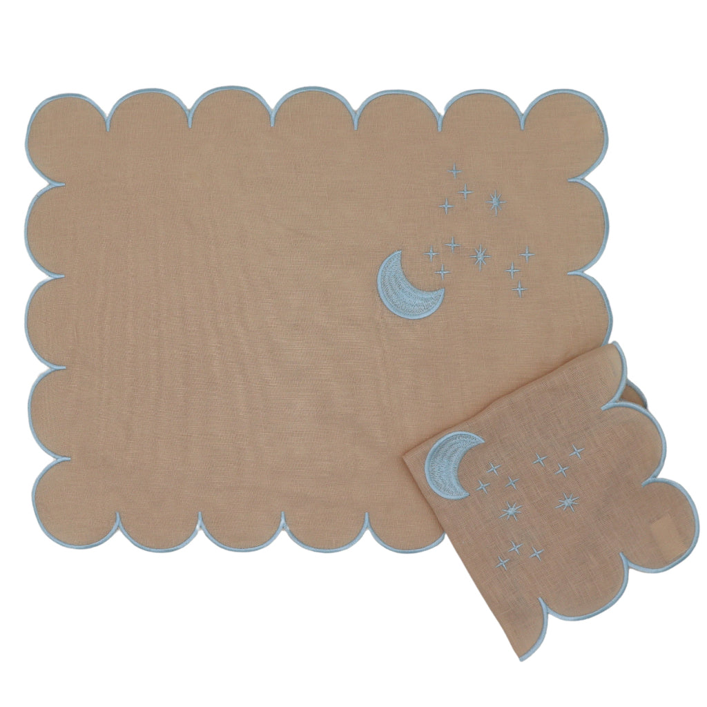 Moonbeam Linen Napkins – Set of 4