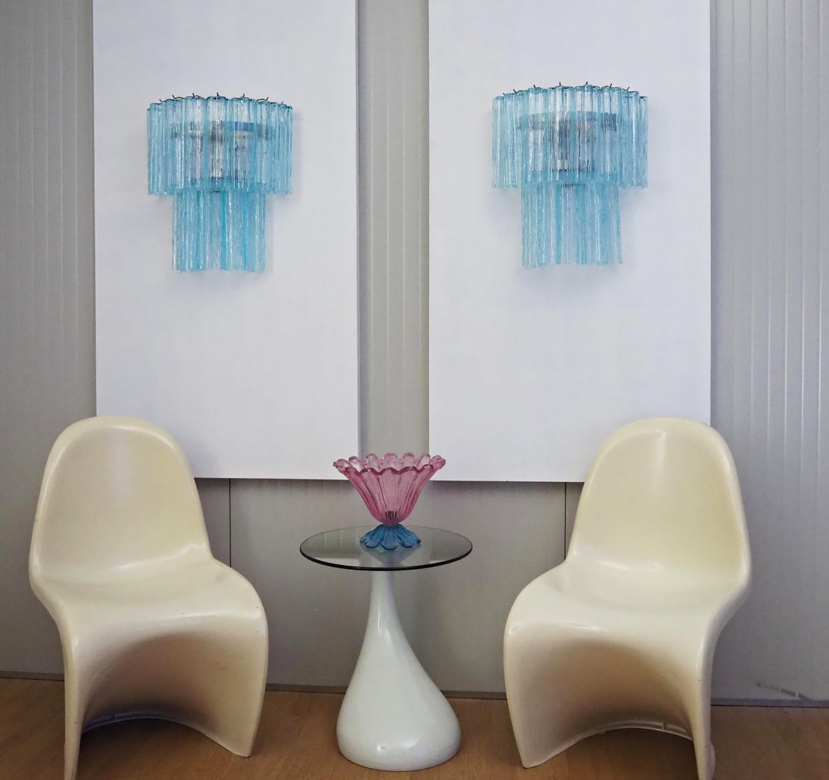 Murano Tubes Glass Wall Lamp