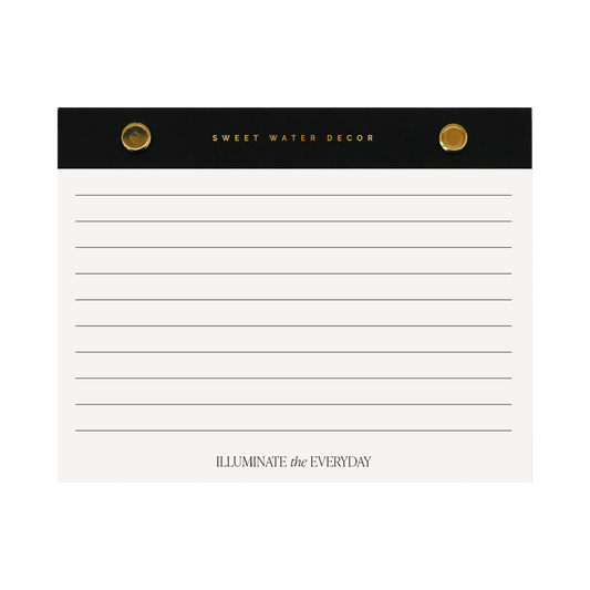 Small Gold Rivet Basic Notepad