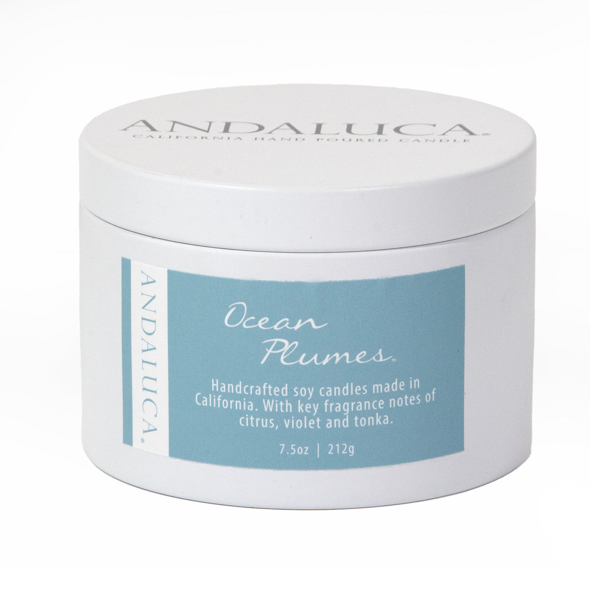 Ocean Plumes 6 oz. Tin Candle
