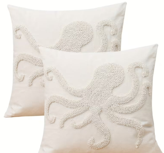 Coastal Icons Woven Accent Pillow – 18” x 18”