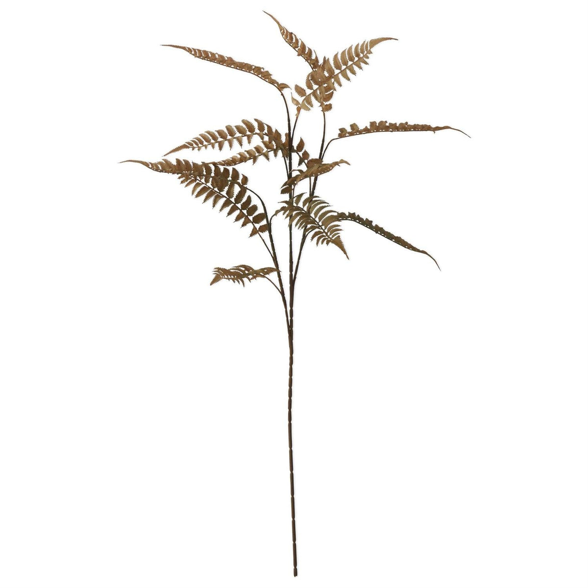 39" Olive Green Fern Spray – Faux Greenery Stem