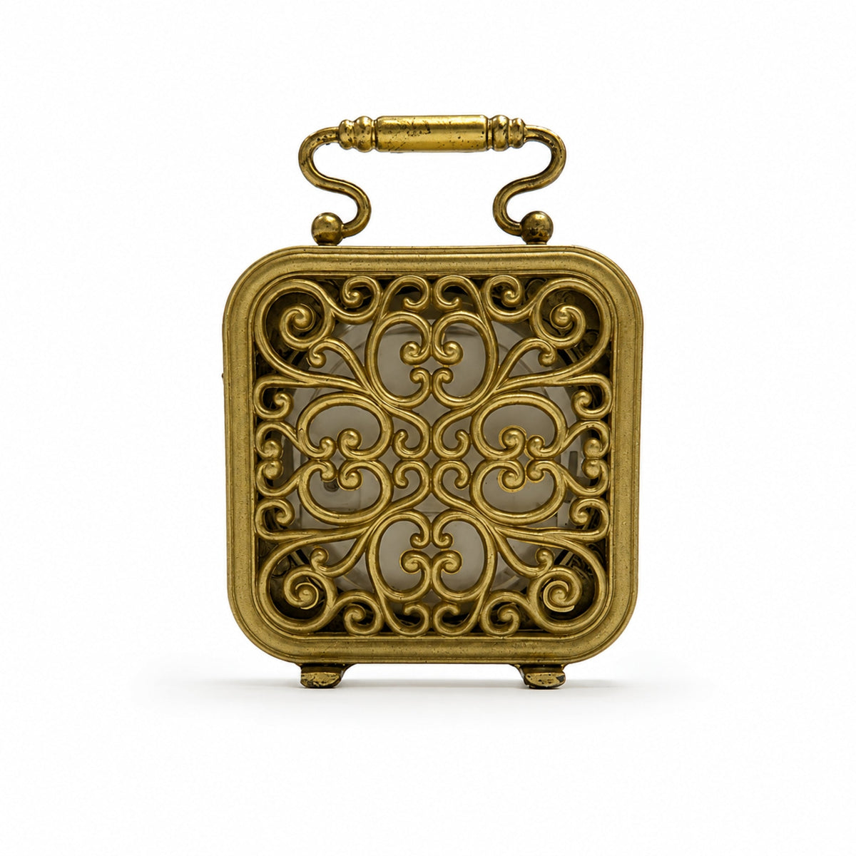 Amelie Metal Table Clock 4.25 in