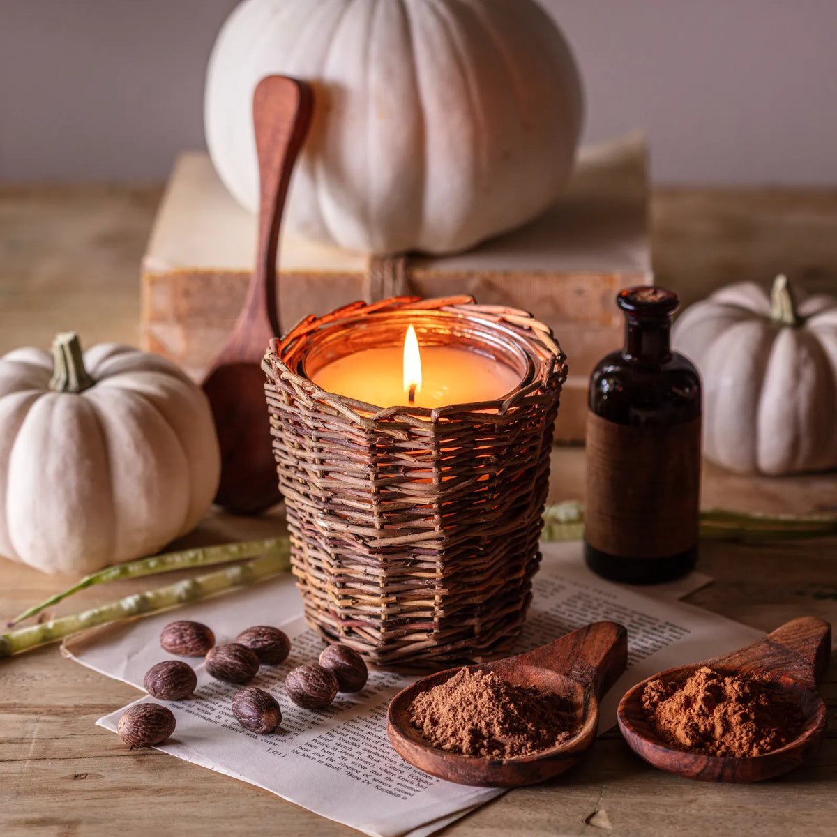 Vintage Pumpkin Candle - Autumn Fragrance