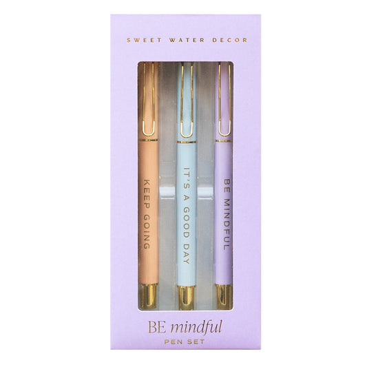Ensemble de stylos « Pleine conscience »