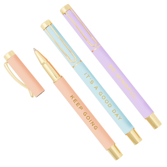 Ensemble de stylos « Pleine conscience »