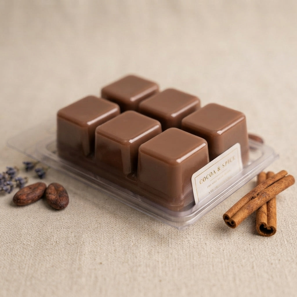 Clamshell Wax Melts – Fall & Winter | Cozy, Woodsy & Spiced Scents