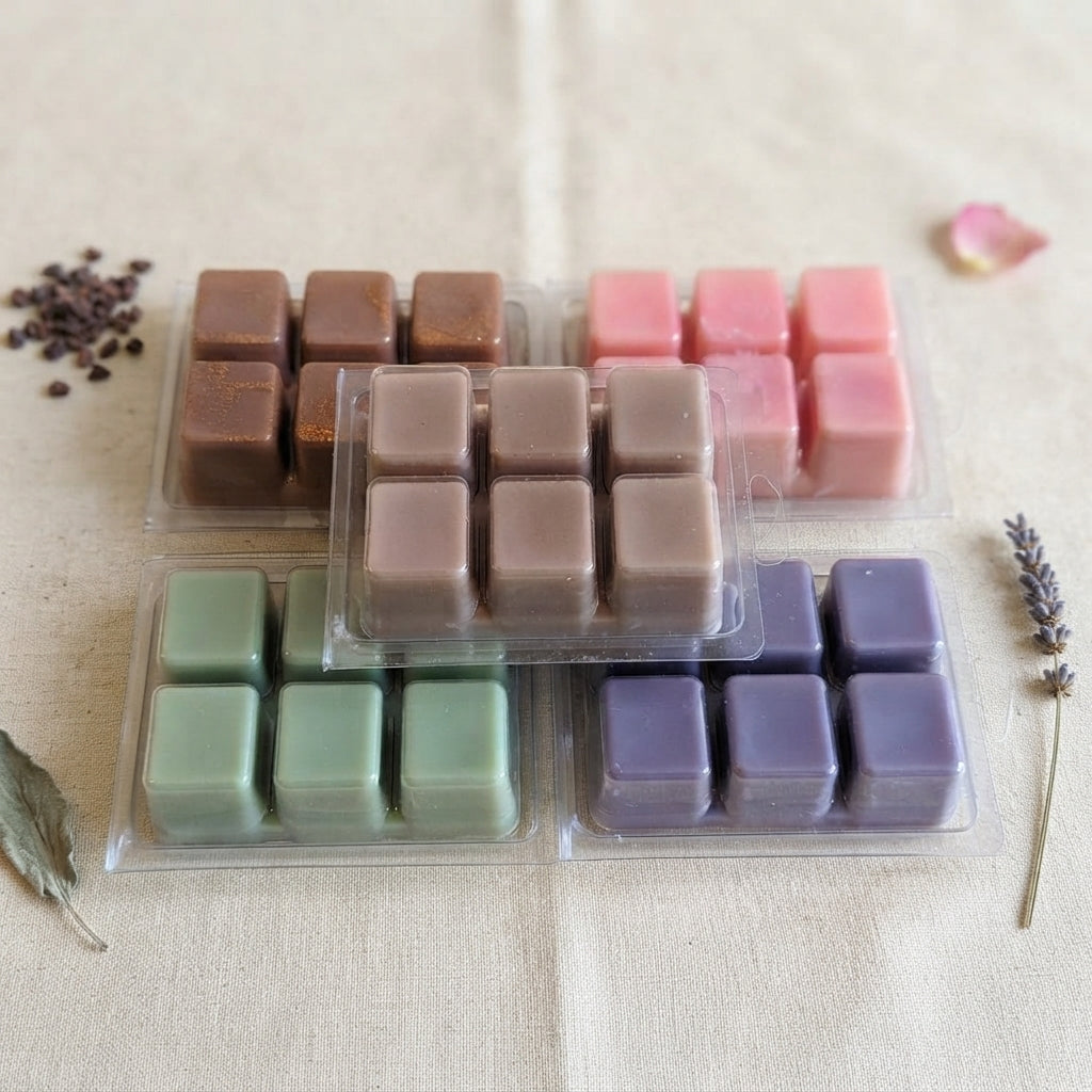 Clamshell Wax Melts – Cozy & Comforting | Warm, Inviting Scents