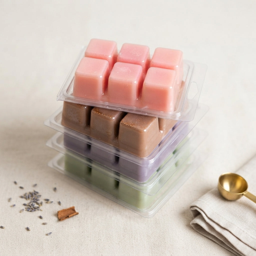 Clamshell Wax Melts – Romantic & Floral | Elegant Floral Blends