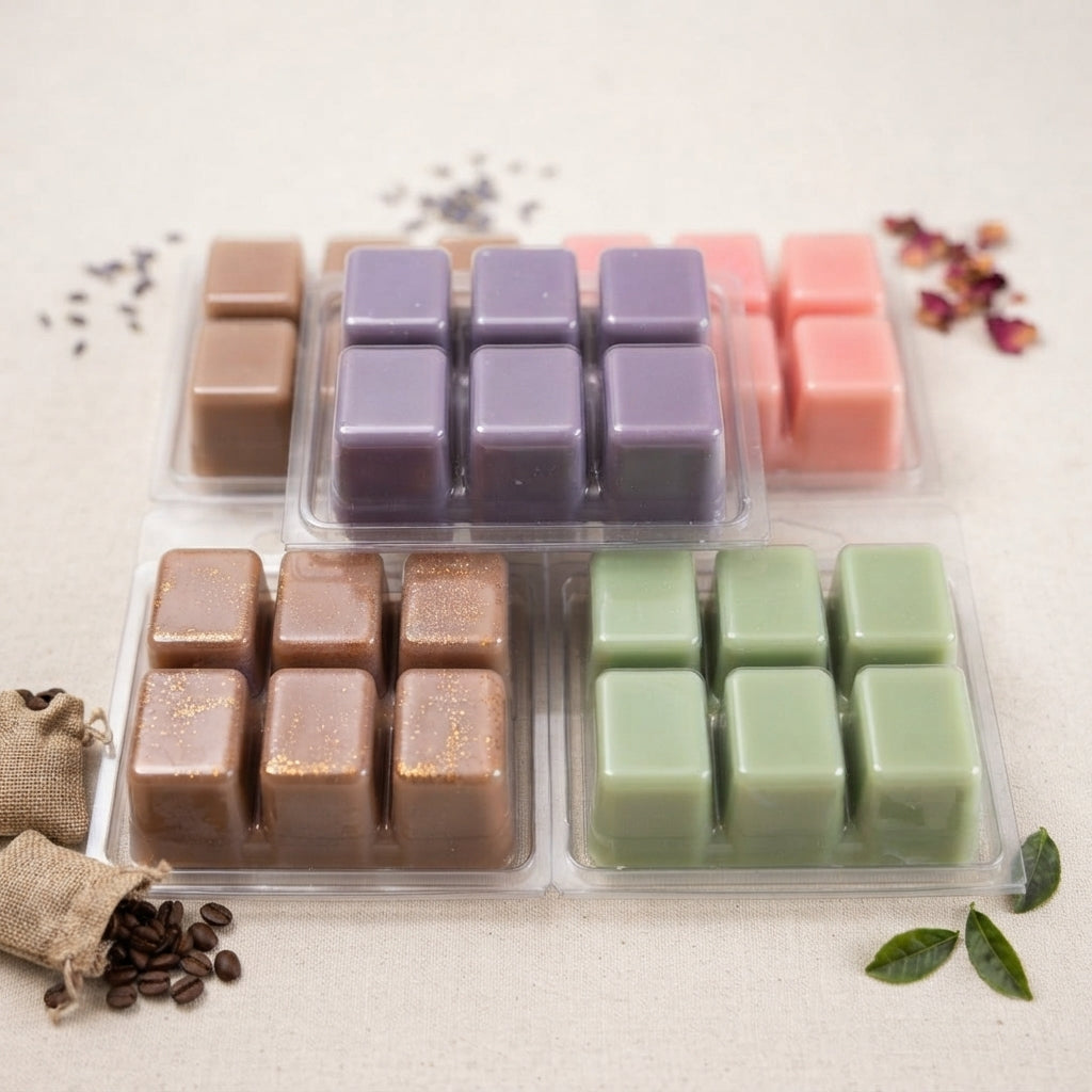 Holiday Gift Wax Melts – Seasonal Hues | 18 Signature Scents