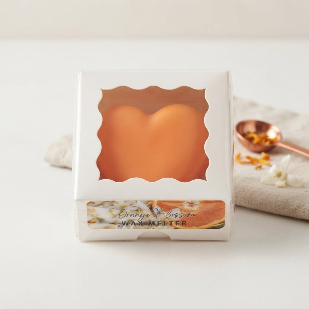 Wax Heart Freshener – Cozy & Comforting | Warm, Inviting Scents