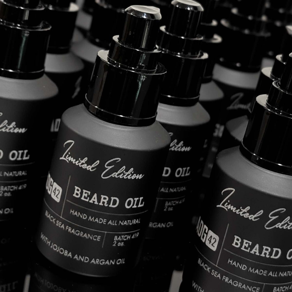 ADG42 All-Natural Premium Beard Oil - Black Sea