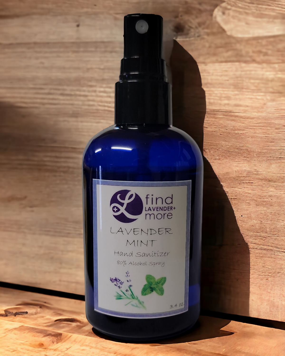 Lavender Mint Hand Sanitizer Spray 3.4oz 2-Pack
