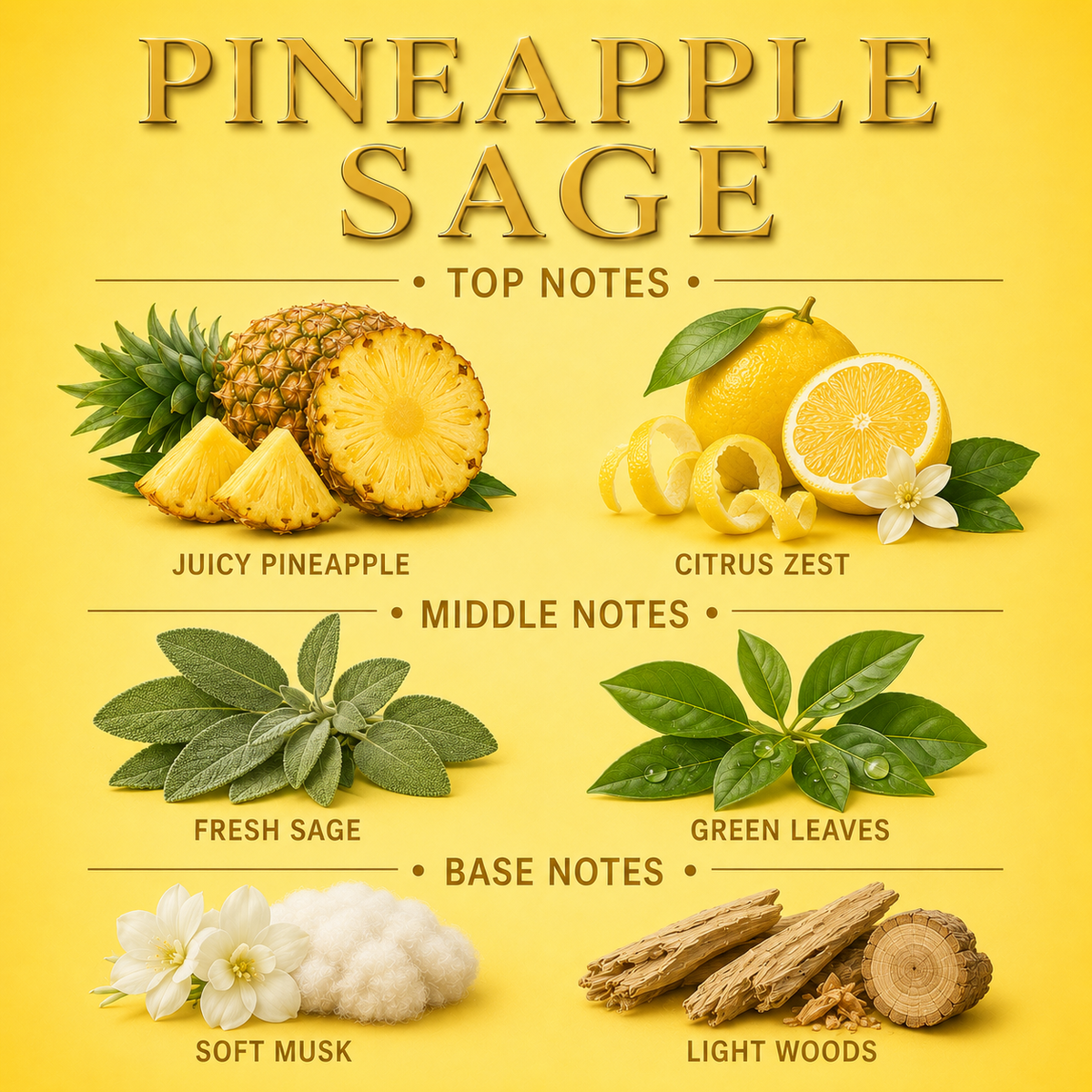 Pineapple Sage Reed Diffuser