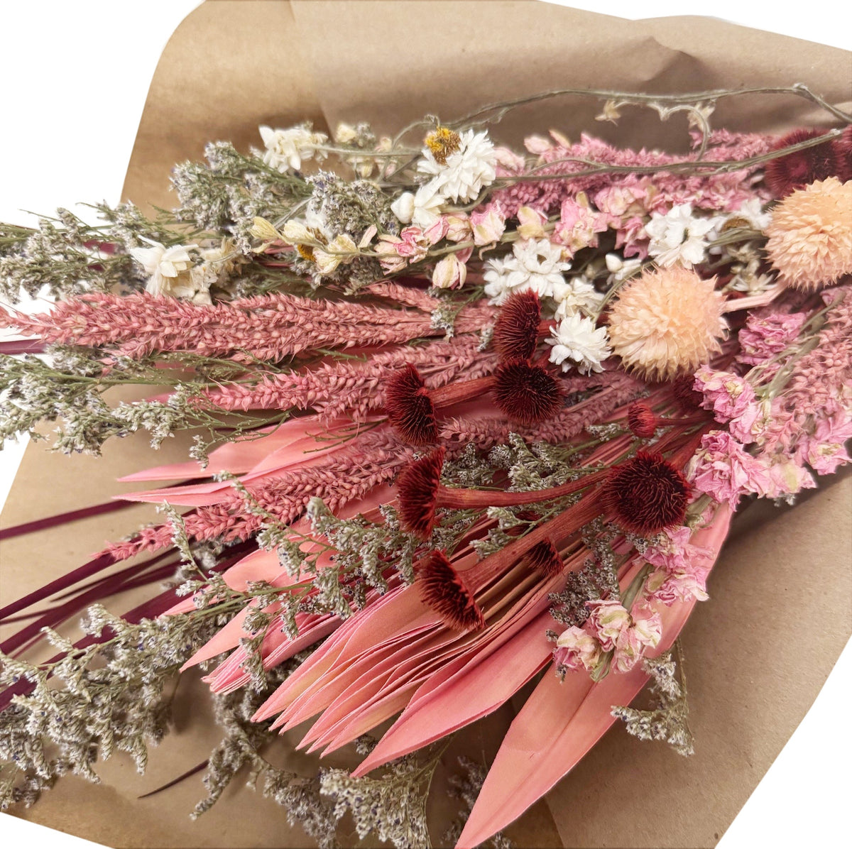 Pink Palm Floral Bouquet