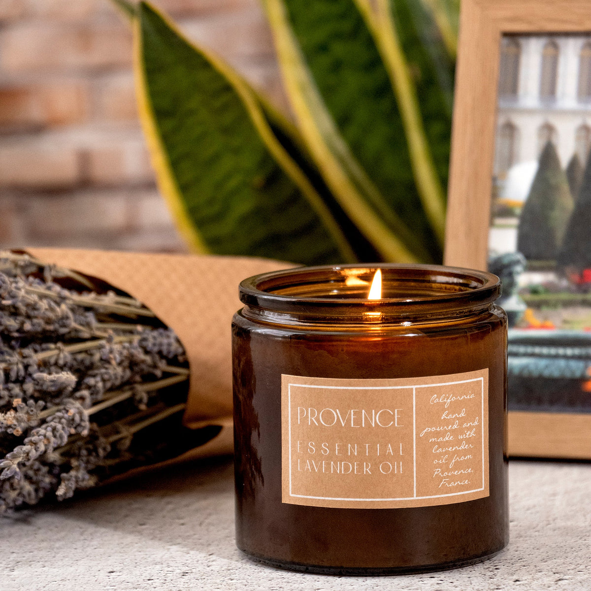Lavender Essential Oil 10 oz Aromatherapy Candle