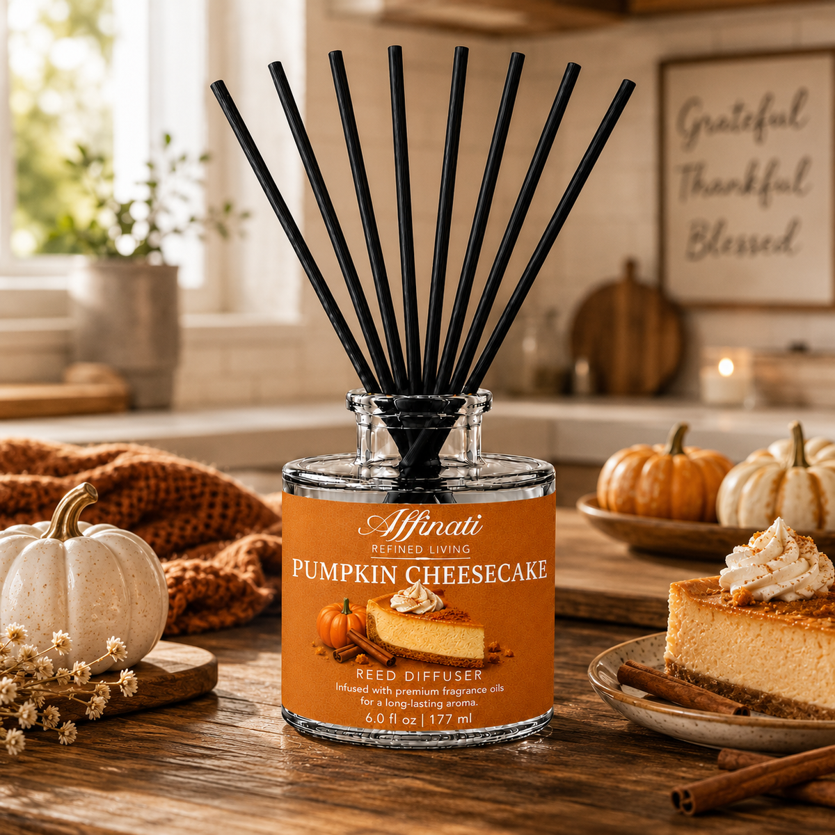 Pumpkin Cheesecake Reed Diffuser